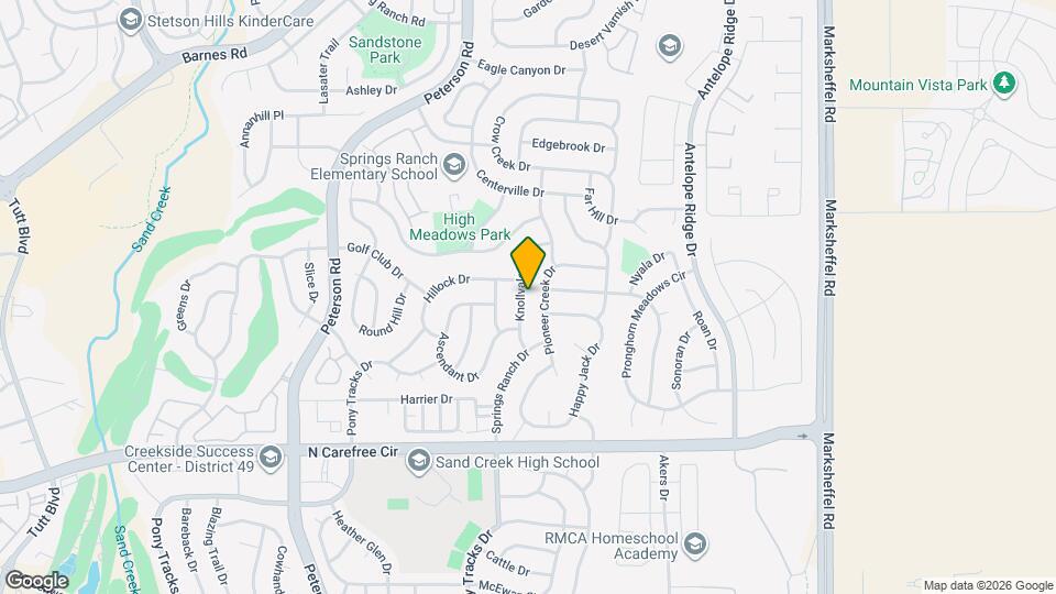 4173 Knollvale Dr Map and Location Details
