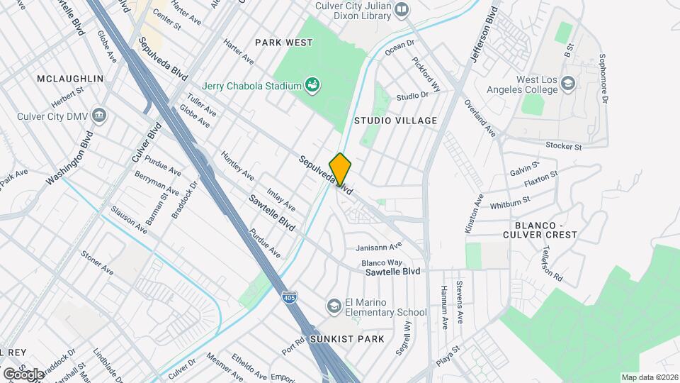 5215 Sepulveda Blvd Map and Location Details