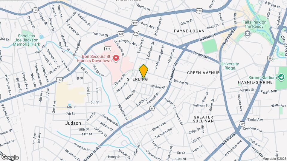 804 Jenkins St Map and Location Details