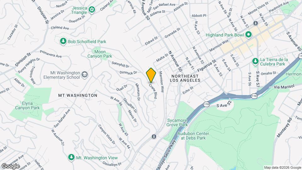 518 1/2 Crane Blvd Mapa y Detalles de la Ubicación