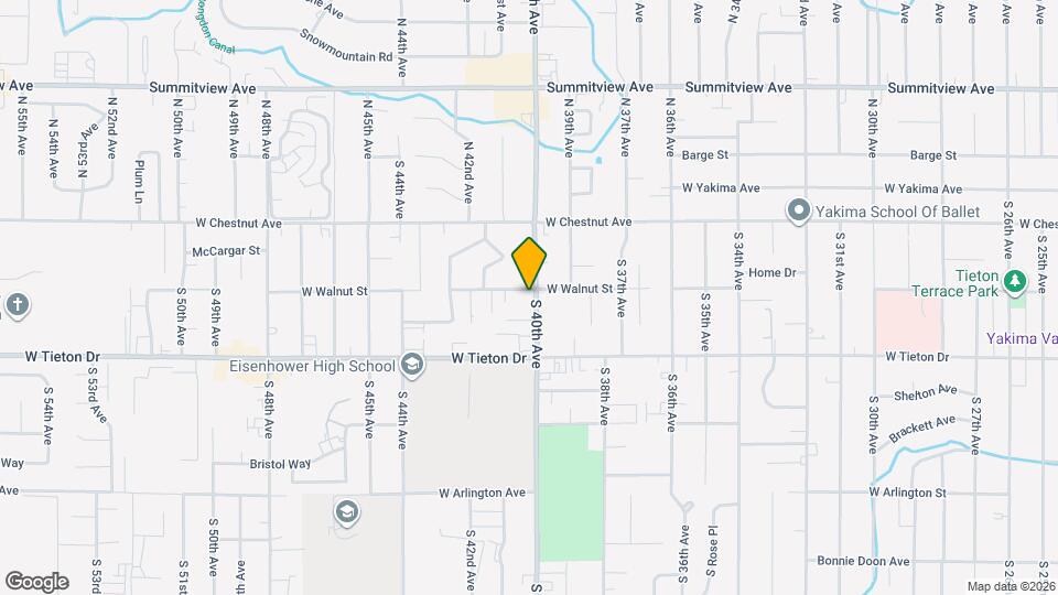 4002 W Walnut St, Unit 402½ Map and Location Details