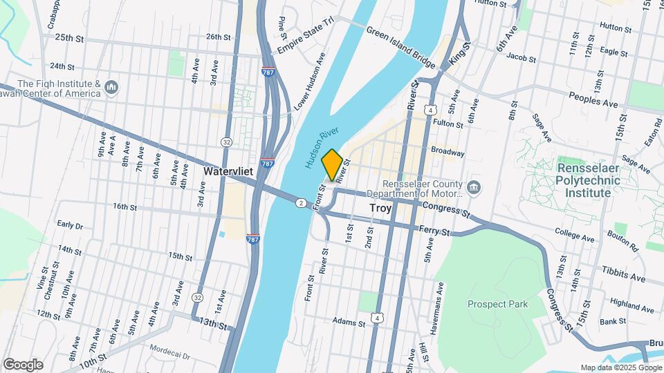 155 River St Map and Location Details
