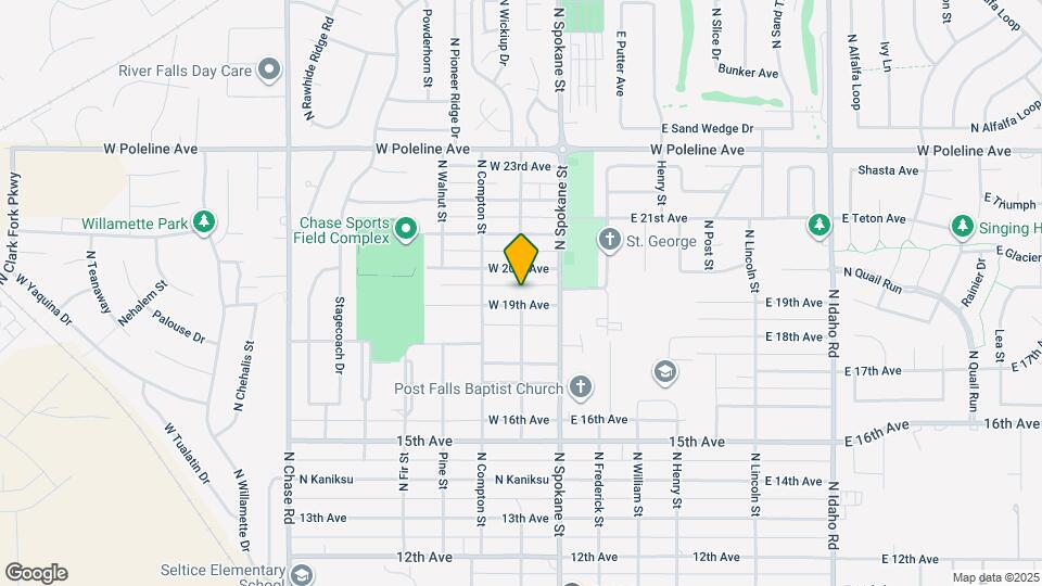 202 W 19th Ave Map and Location Details