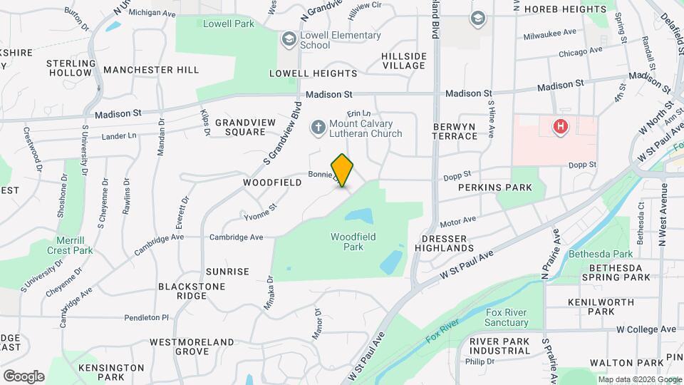Woodfield Heights Apartments Map and Location Details