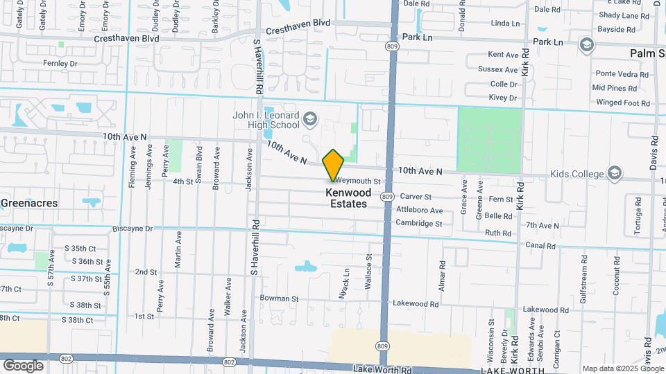 4717 Carver St Map and Location Details