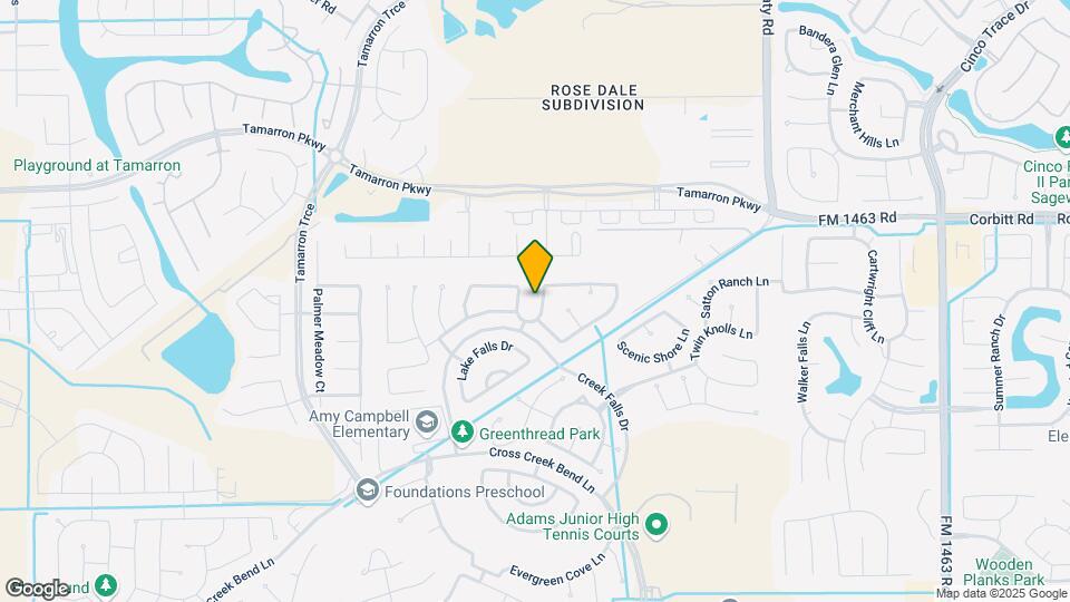 3418 Auburn Creek Cir Map and Location Details