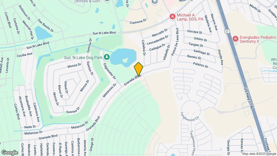5007 Granada Blvd Map and Location Details