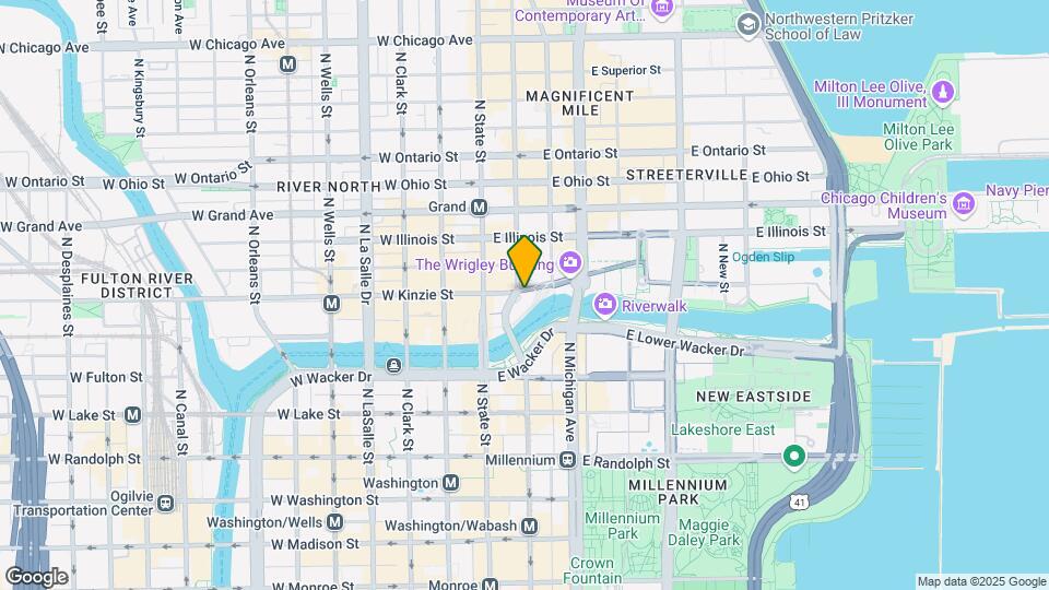 Trump International Hotel & Tower - Chicago Mapa y Detalles de la Ubicación