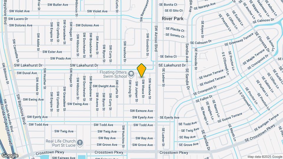 1120 SW Ithaca St Map and Location Details