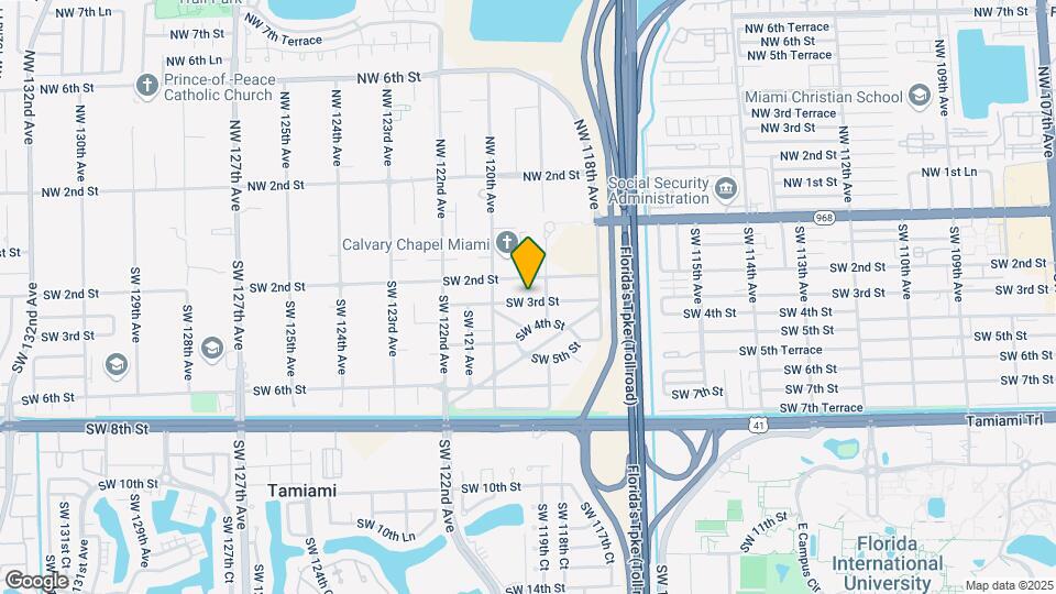 11921 SW 3rd St Mapa y Detalles de la Ubicación