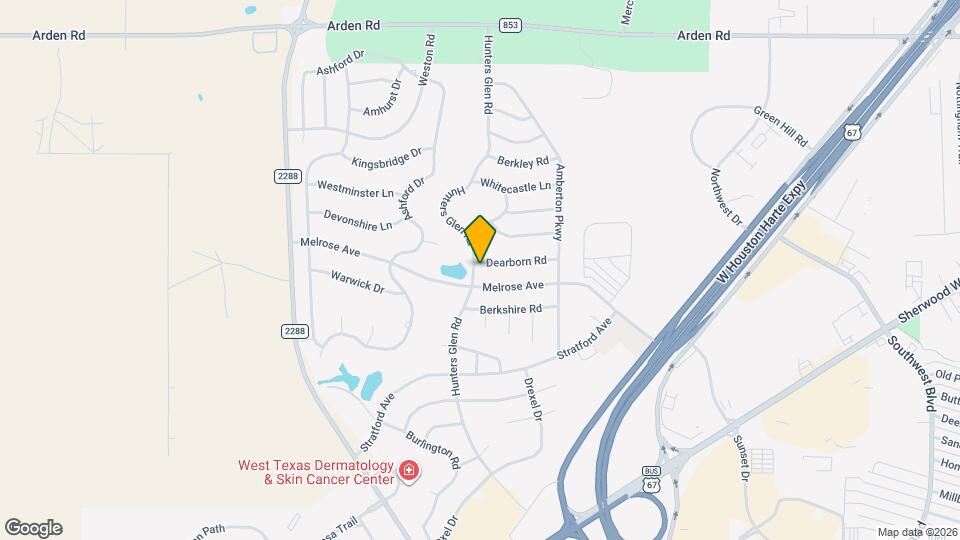 5845 Dearborn Rd Map and Location Details