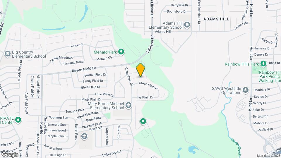 9714 Frost Plain Dr Map and Location Details