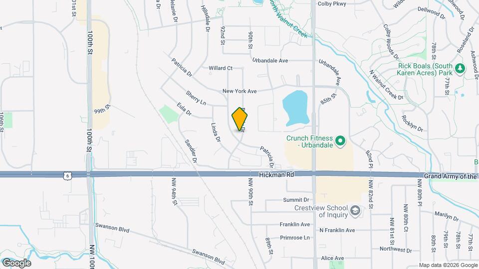 2616 Beverly Dr Map and Location Details