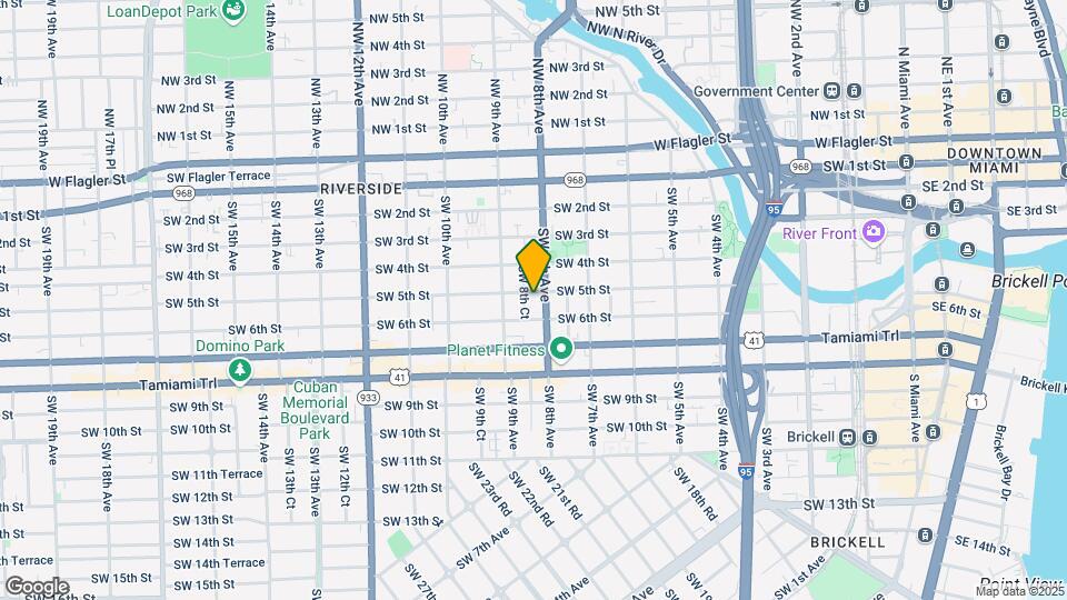 820 SW 5th St Map and Location Details