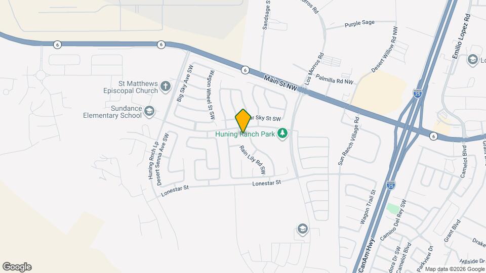 490 Blue Sage Ave SW Map and Location Details