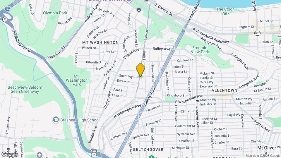 81 Westwood St Map and Location Details