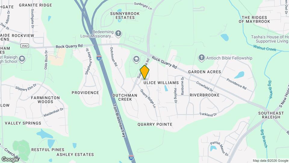 3752 Tryon Ridge Dr Mapa y Detalles de la Ubicación