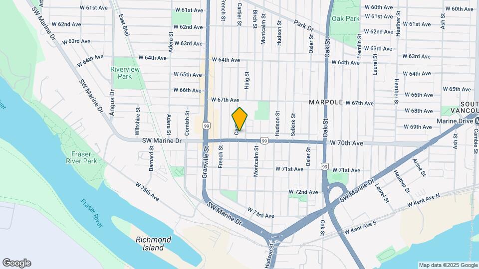 8582 Cartier St Map and Location Details