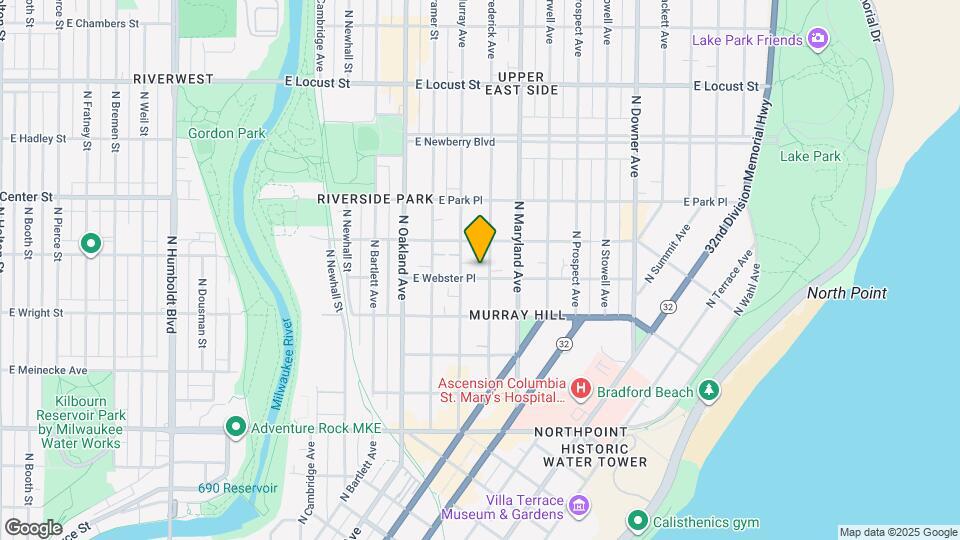 2559 N Frederick Ave, Unit 2559 N Frederick Ave Mapa y Detalles de la Ubicación