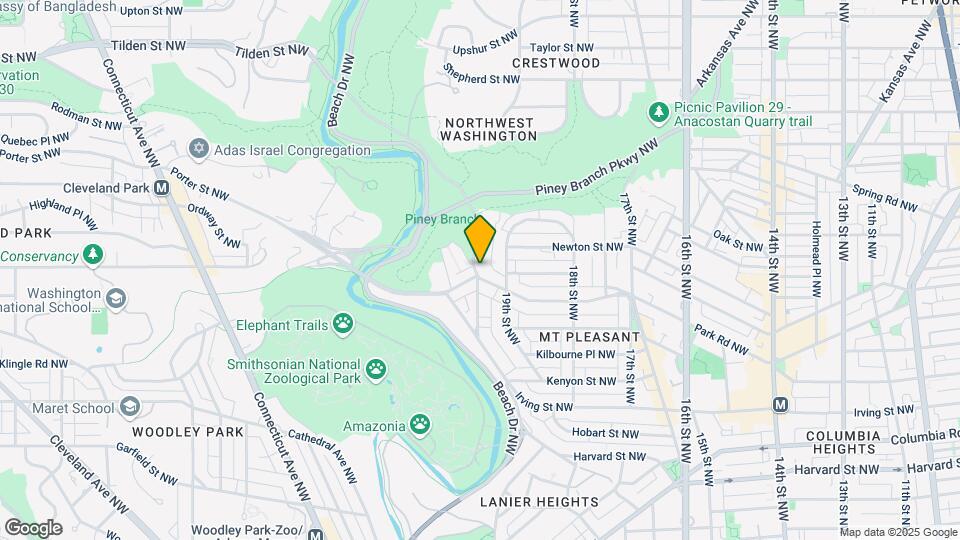 1931 Park Rd NW, Unit Apt 1 Map and Location Details
