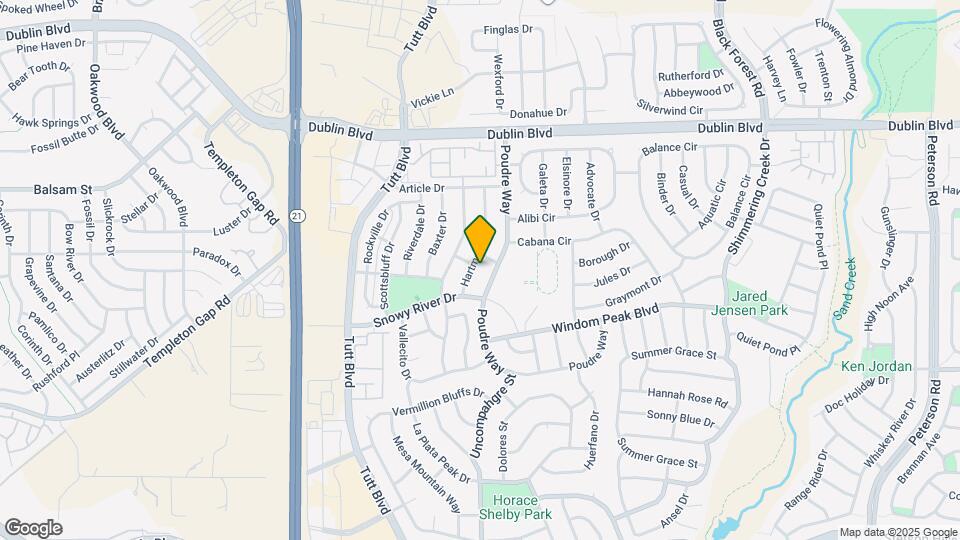 6239 Hartman Dr Map and Location Details