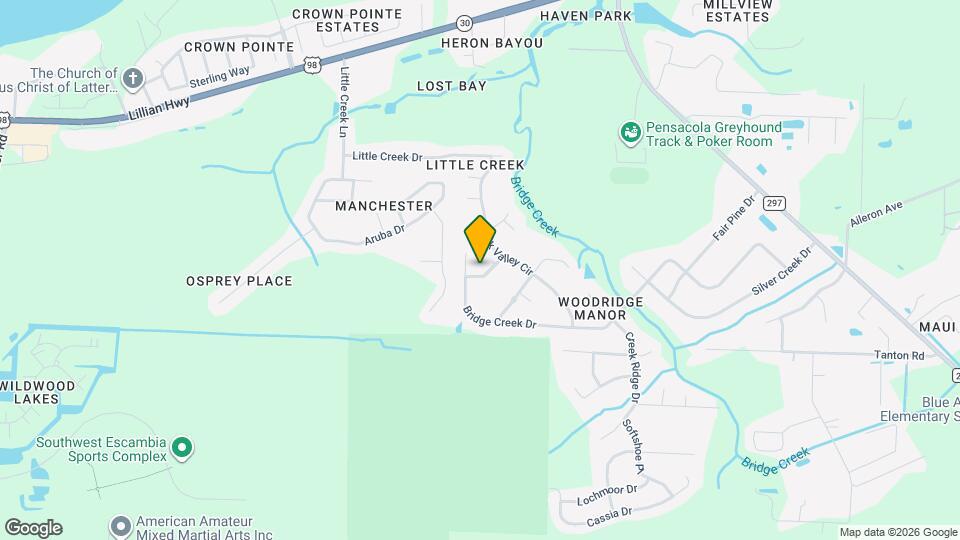 10936 Oak Valley Dr Map and Location Details