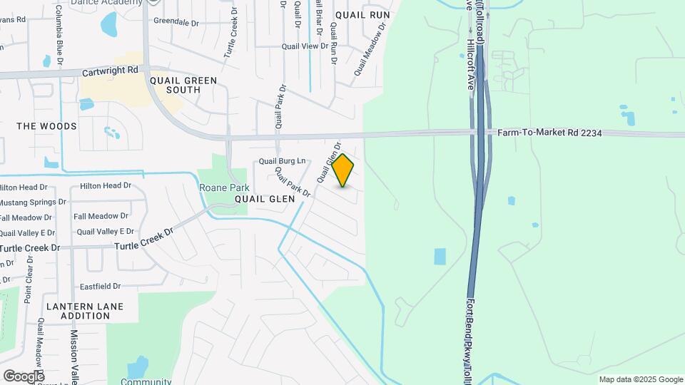 8402 Bird Meadow Ln Map and Location Details