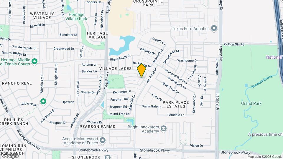 7483 Hidden Cove Ln Map and Location Details
