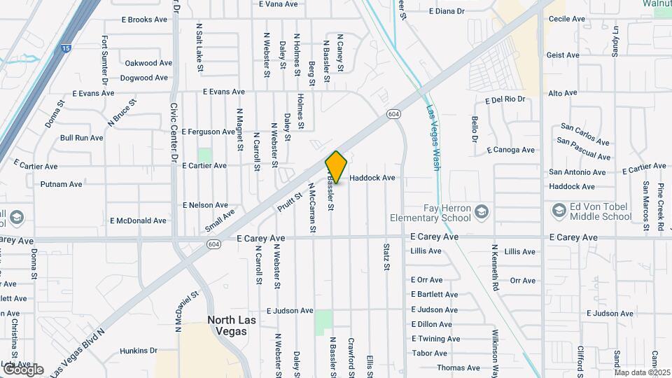 2526 Bassler St Mapa y Detalles de la Ubicación