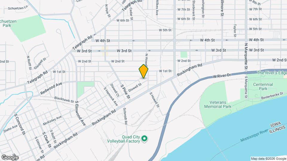 1912 Dixwell St Map and Location Details