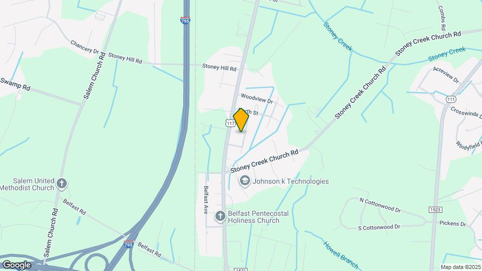 209 Bartlett Ave Map and Location Details