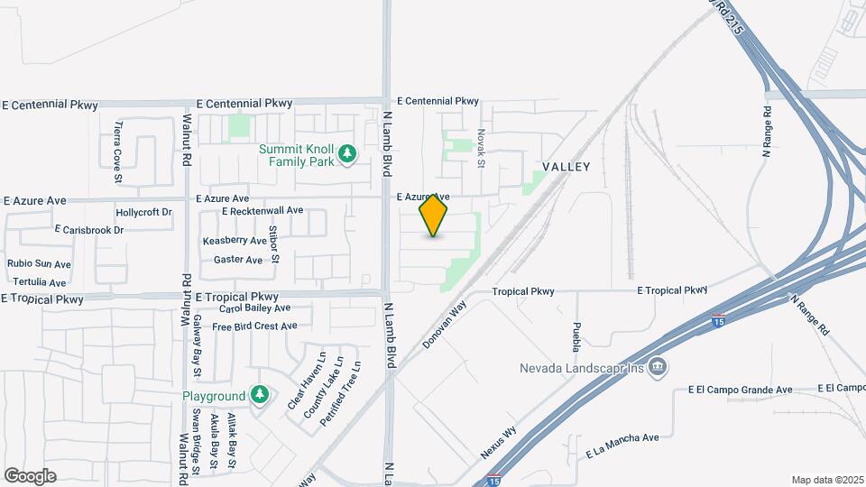 4352 Pacific Crest Ave Map and Location Details