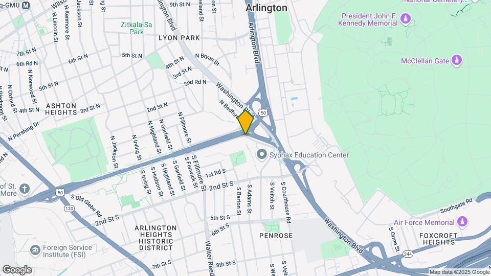 2400 Arlington Blvd Map and Location Details