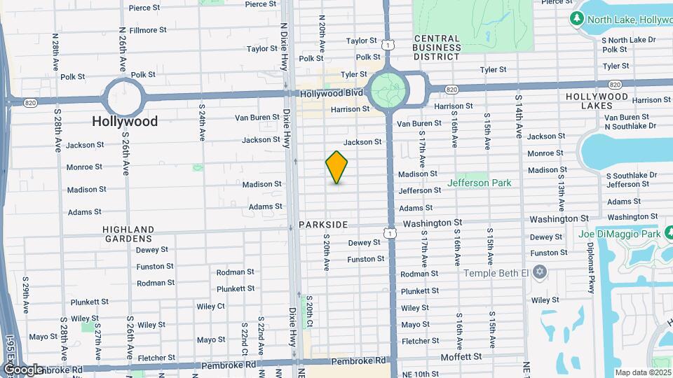 1939 Jefferson St Map and Location Details