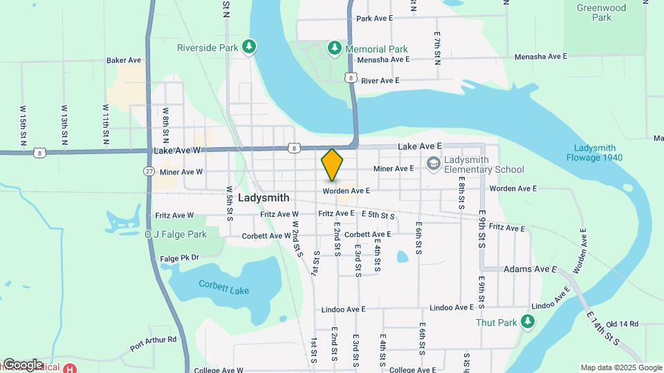119 E Worden Ave Map and Location Details