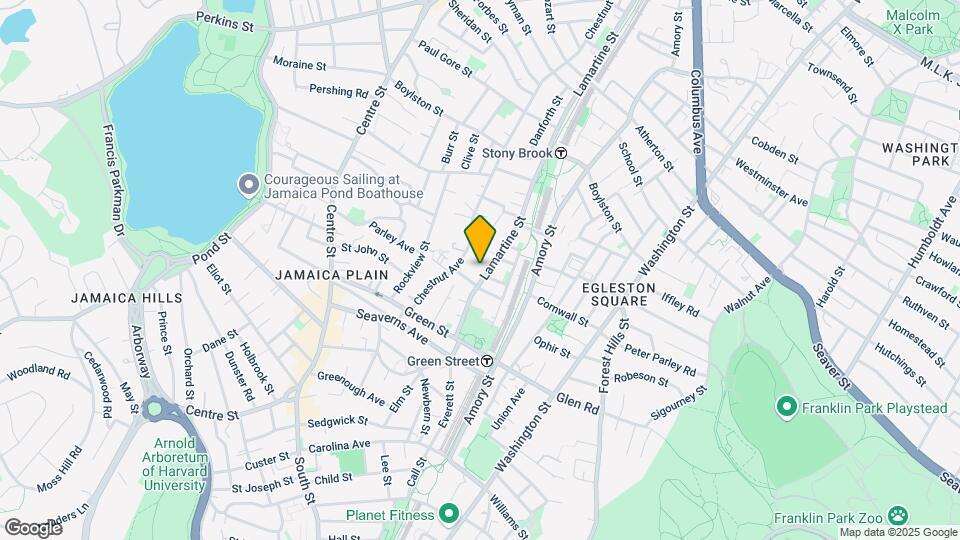 283 Lamartine St, Unit 2 Map and Location Details