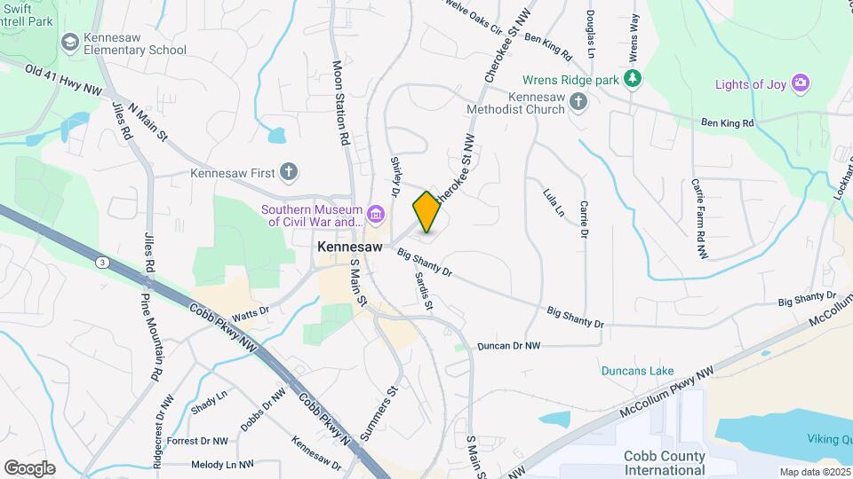 2861 Boone Dr Map and Location Details