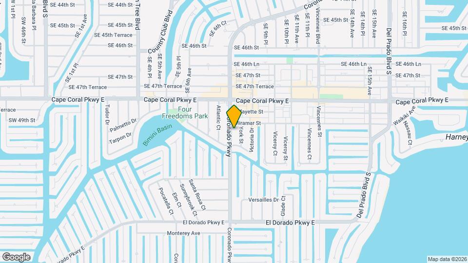 4911 Coronado Pkwy Map and Location Details
