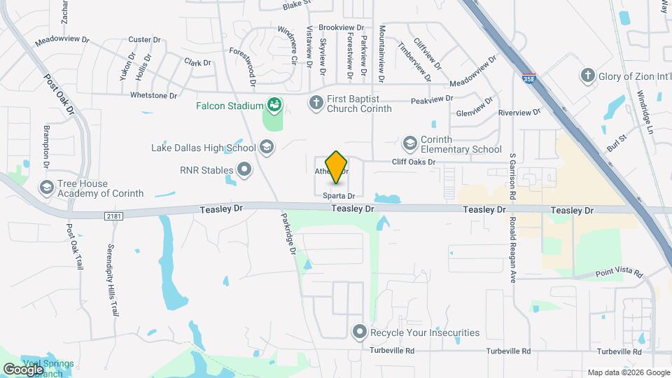 3306 Olympus Ct Map and Location Details