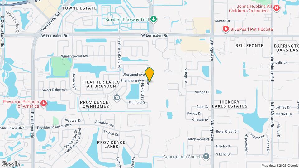 1213 Blufield Ave Map and Location Details