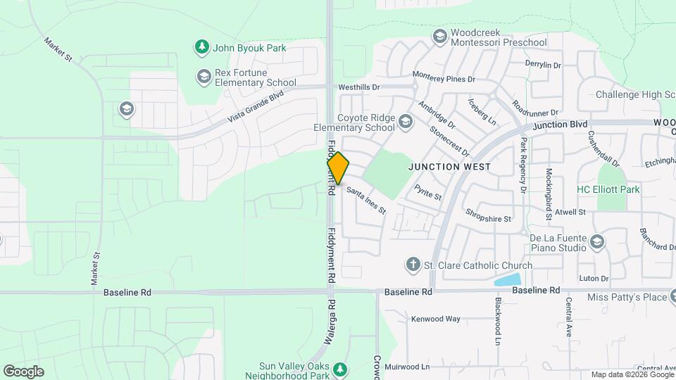 1601 Soledad Dr Map and Location Details