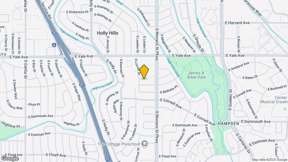2880 S Locust St, Unit 108s Map and Location Details