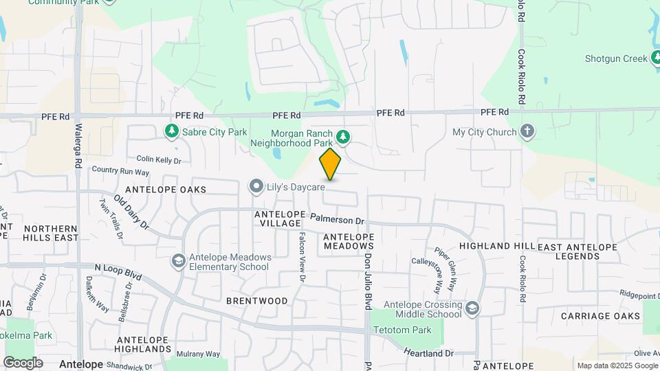 8573 Meandering Way Map and Location Details