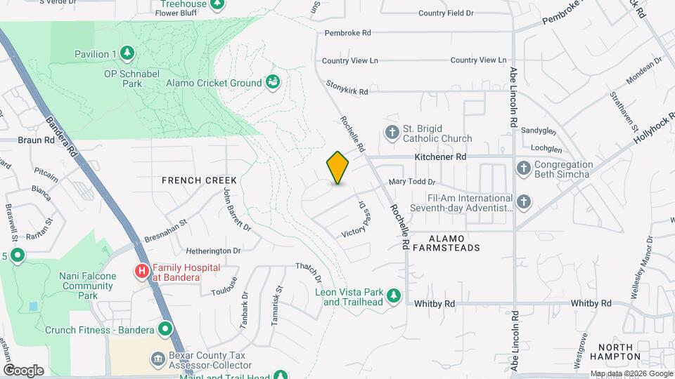 7002 Valmont Dr Map and Location Details