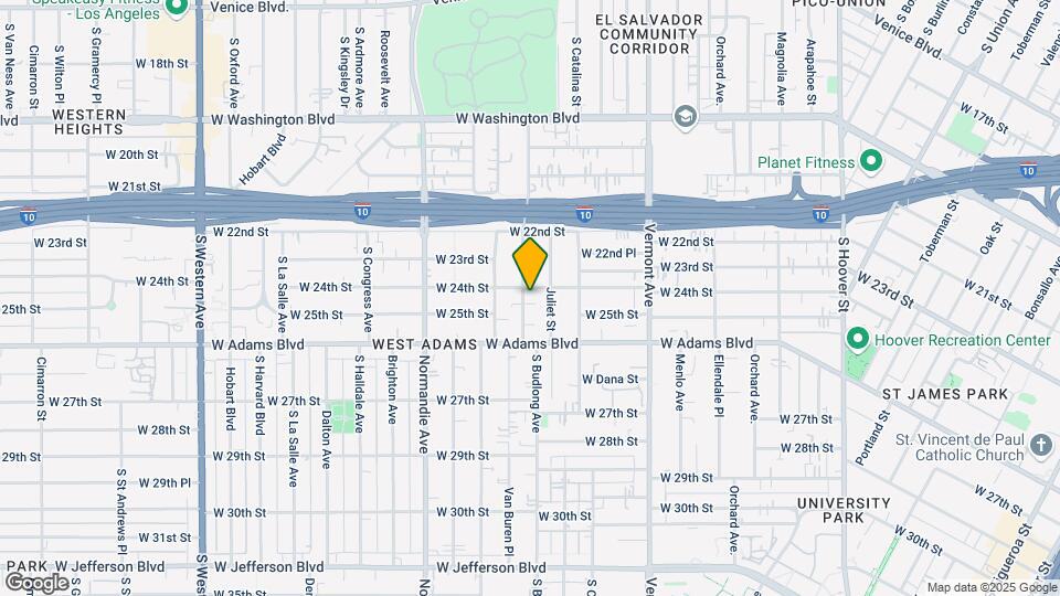 2404-2410 S Budlong Ave Map and Location Details