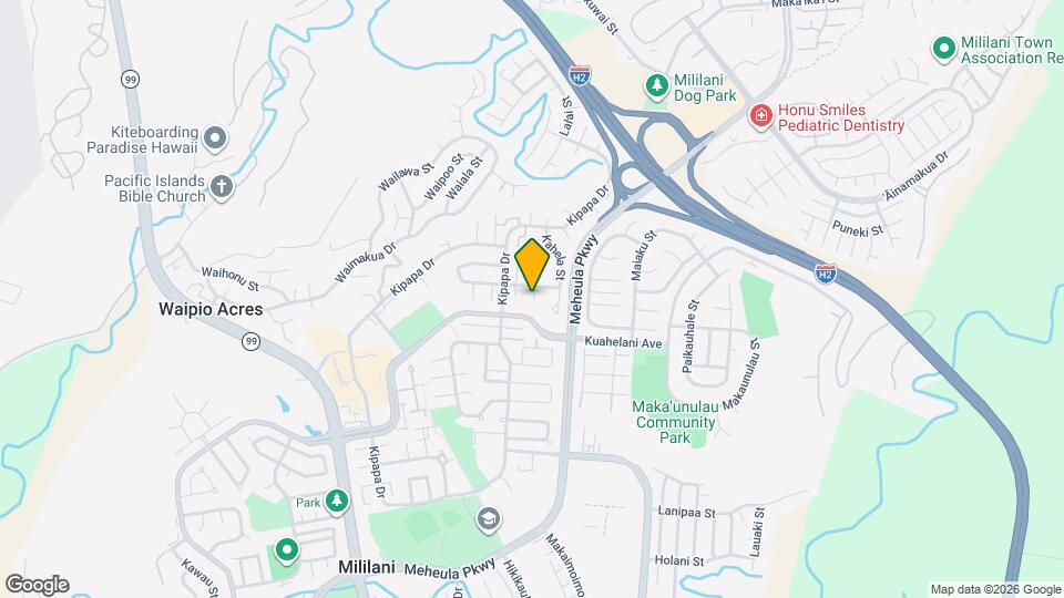 95-177-177 Napehe Pl Map and Location Details