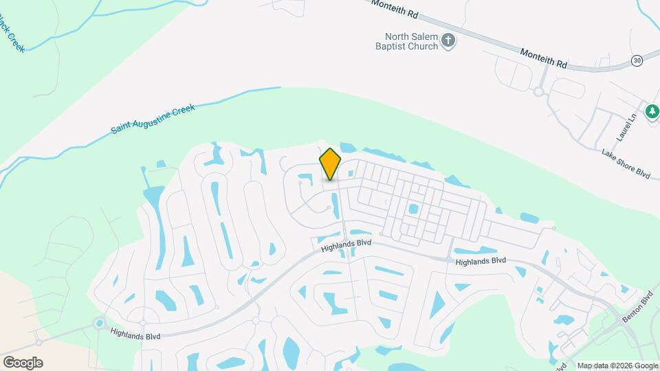 104 Bushwood Dr Map and Location Details