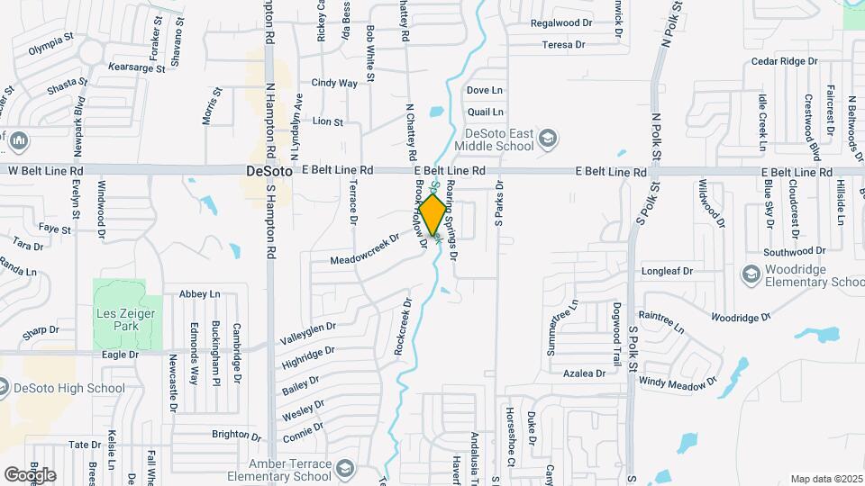 308 Brook Hollow Dr Map and Location Details