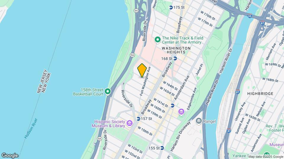 97 Fort Washington Ave Mapa y Detalles de la Ubicación
