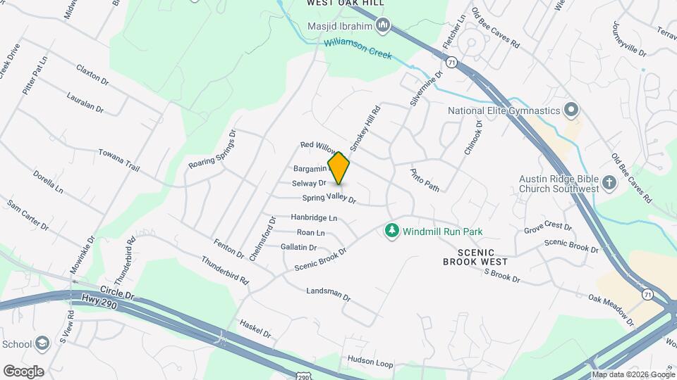 7210 Smokey Hill Rd Map and Location Details